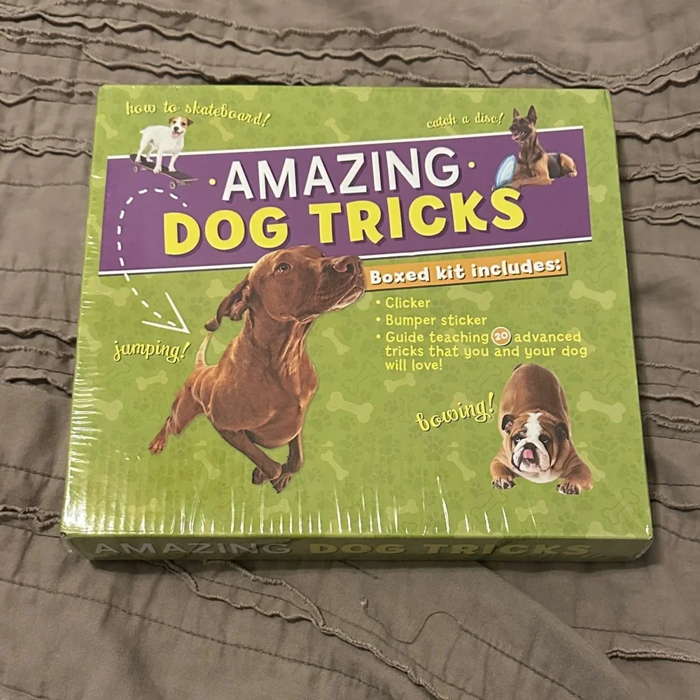 Amazing Dog Tricks Kit new- unopened